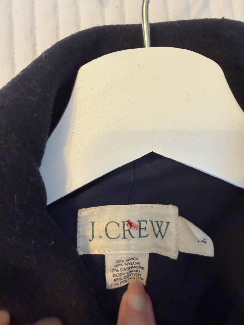 J. Crew Navy Double-Breasted Peacoat - Picture 10 of 10